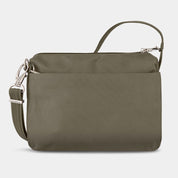Travelon Anti-Theft Classic Small E/W Crossbody - Nutmeg