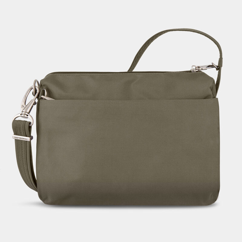 Travelon Anti-Theft Classic Small E/W Crossbody - Nutmeg