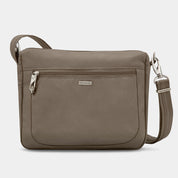 Travelon Anti-Theft Classic Small E/W Crossbody - Nutmeg