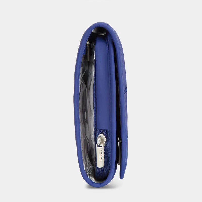 Travelon Trifold Hanging Toiletry Bags - Lush Blue