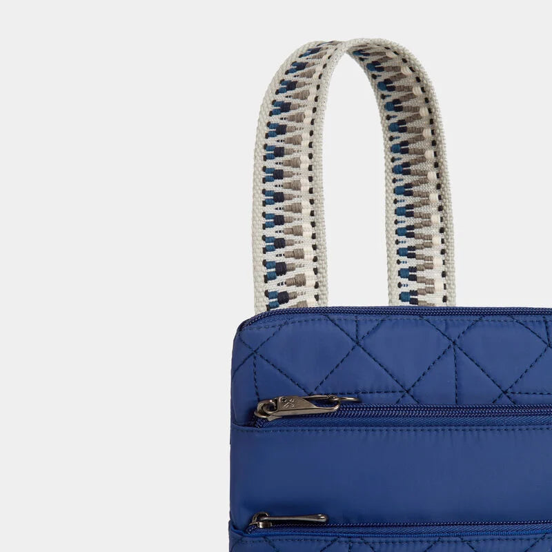 Travelon Anti-Theft Boho Slim Bag - Lush Blue