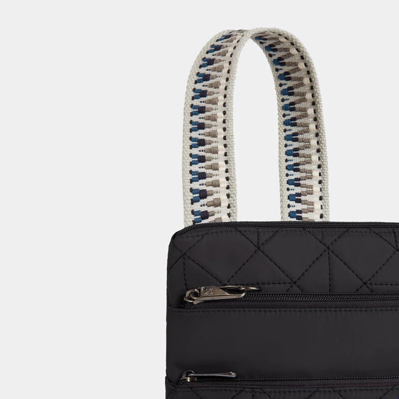 Travelon Anti-Theft Boho Slim Bag - Black