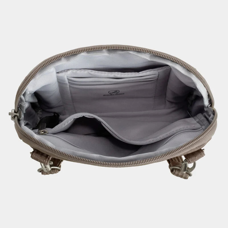 Travelon Anti-Theft Classic Convertible Crossbody and Waist Pack - Hazelnut