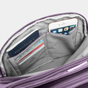 Travelon Anti-Theft North/South Crossbody Purple