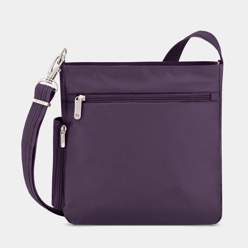 Travelon Anti-Theft North/South Crossbody Purple
