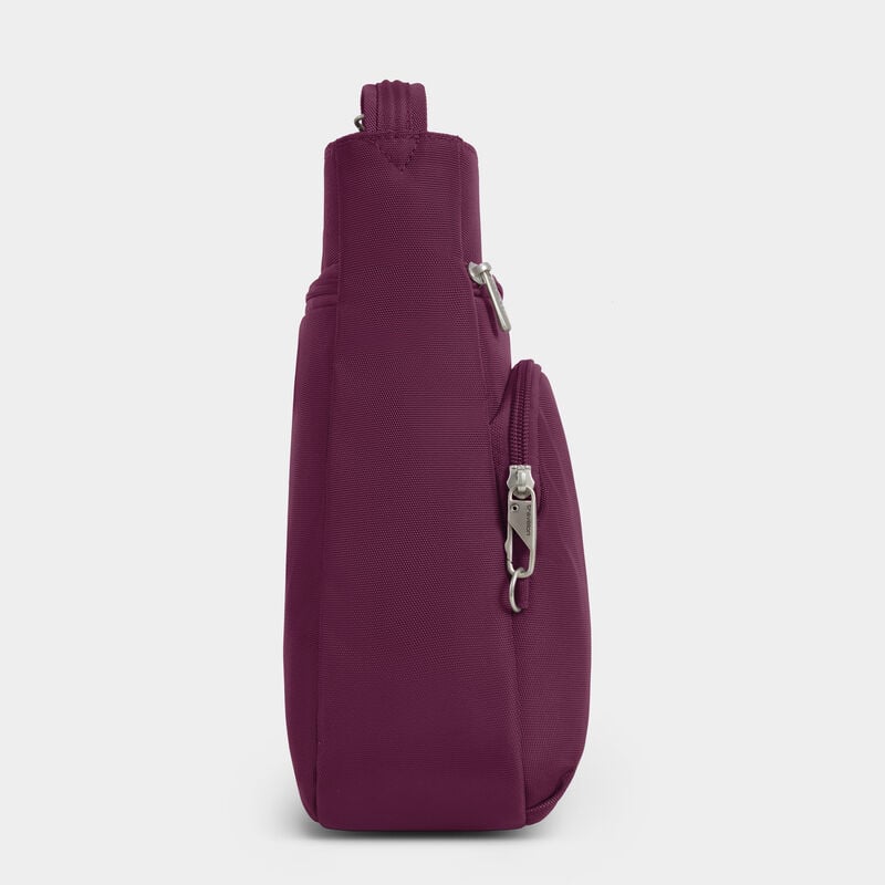Travelon Anti-Theft Classic N/S Crossbody - Burgundy