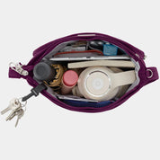 Travelon Anti-Theft Classic N/S Crossbody - Burgundy