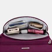 Travelon Anti-Theft Classic N/S Crossbody - Burgundy