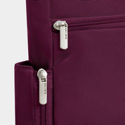 Travelon Anti-Theft Classic N/S Crossbody - Burgundy