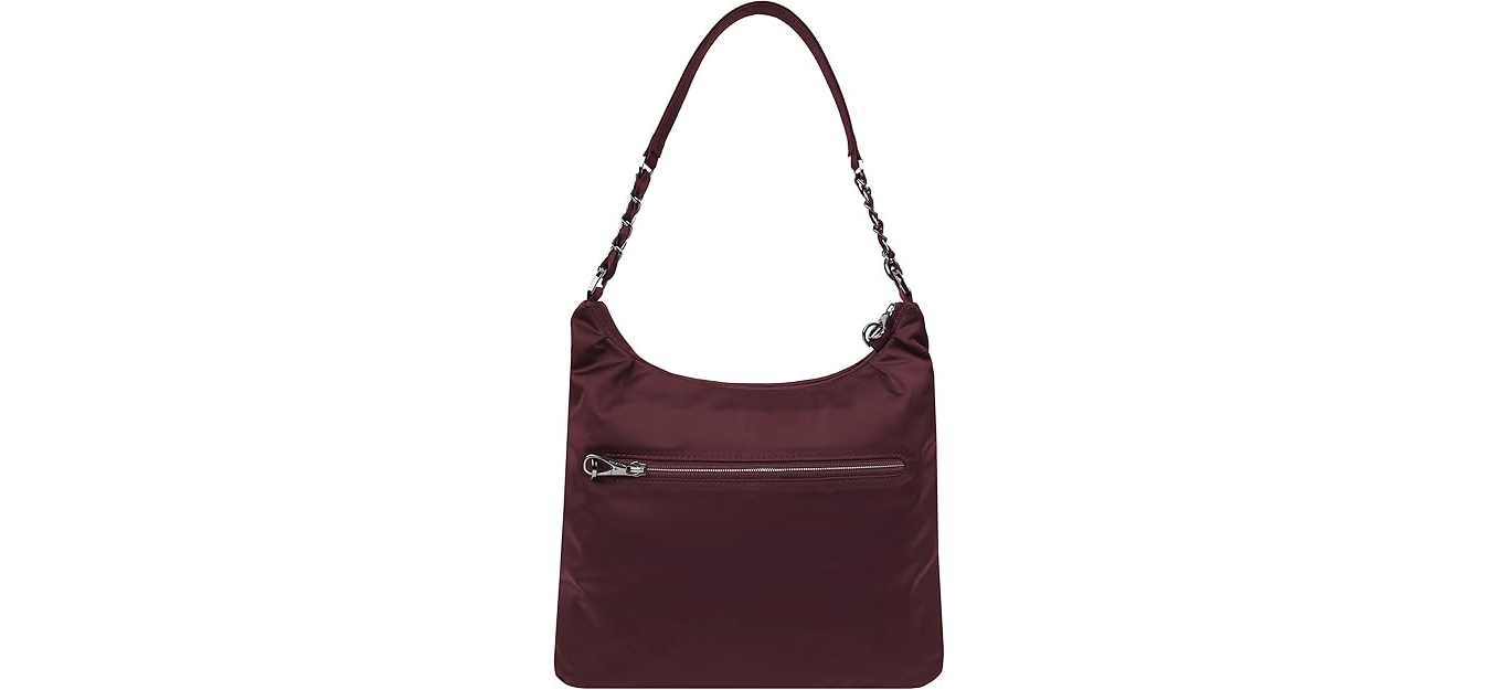 Travelon Anti-Theft Parkview Hobo Crossbody - Wine