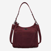 Travelon Anti-Theft Parkview Hobo Crossbody - Wine