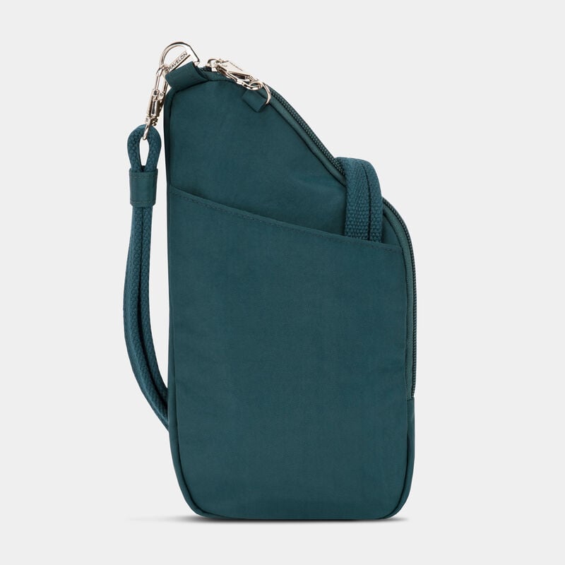 Travelon Anti-Theft Essentials Mini Asymmetric Crossbody - Peacock
