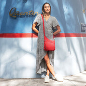 Travelon Anti-theft Essentials North/South Asymmetric Crossbody - Peacock