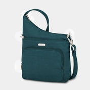 Travelon Anti-theft Essentials North/South Asymmetric Crossbody - Peacock