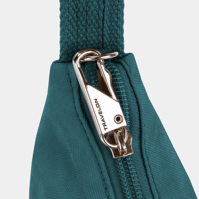 Travelon Anti-theft Essentials North/South Asymmetric Crossbody - Peacock