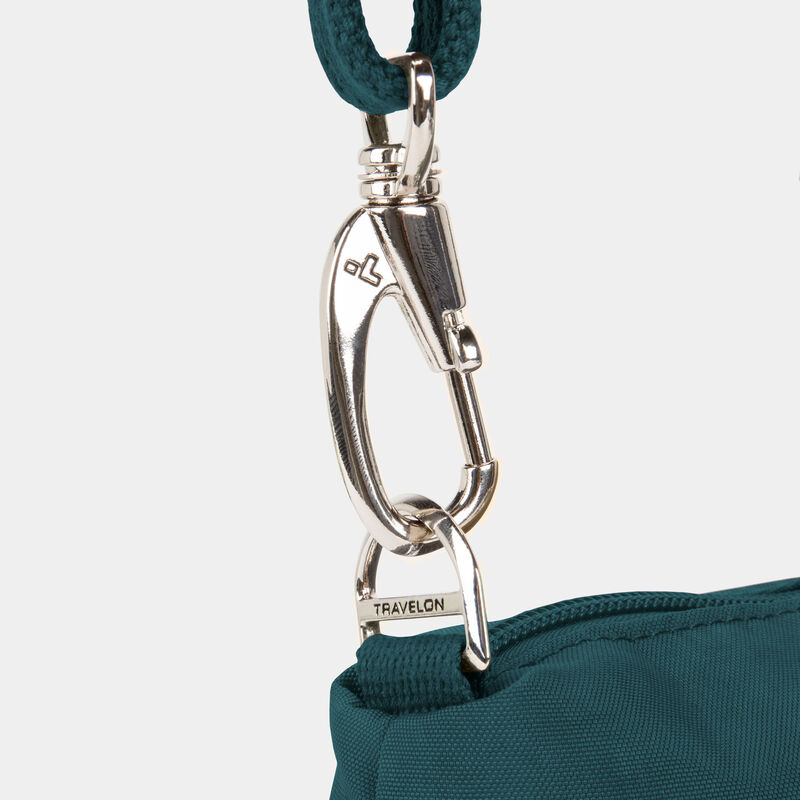Travelon Anti-theft Essentials North/South Asymmetric Crossbody - Peacock