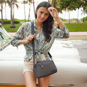 Travelon Anti-Theft Metro Dome Crossbody - Black