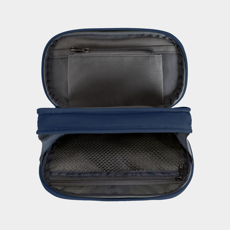 Travelon 2-In-1 Travel Jewelry & Tech Organizer - Navy