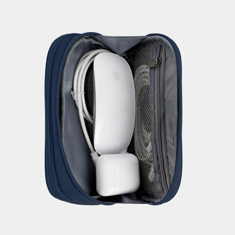 Travelon 2-In-1 Travel Jewelry & Tech Organizer - Navy