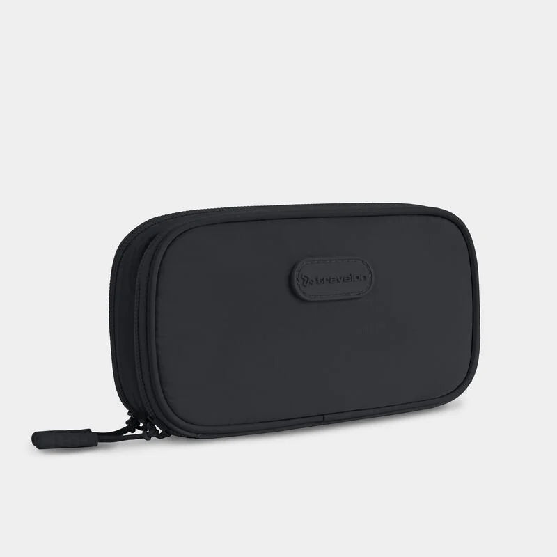 Travelon 2-In-1 Travel Jewelry & Tech Organizer - Black