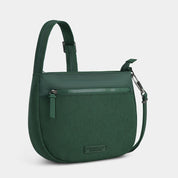 Travelon Anti-Theft Metro Saddle Crossbody - Green Heather