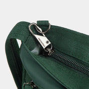 Travelon Anti-Theft Metro Saddle Crossbody - Green Heather