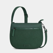 Travelon Anti-Theft Metro Saddle Crossbody - Green Heather