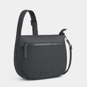 Travelon Anti-Theft Metro Saddle Crossbody - Grey Heather