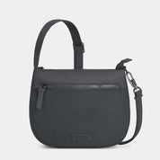 Travelon Anti-Theft Metro Saddle Crossbody - Grey Heather