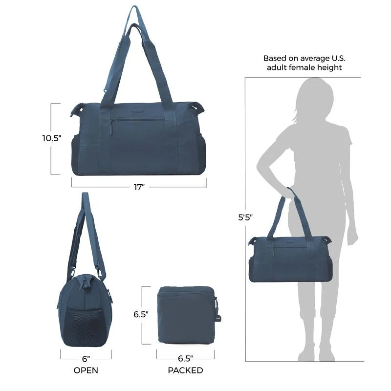 Travelon Pi Packable Daily Carry Tote - Navy