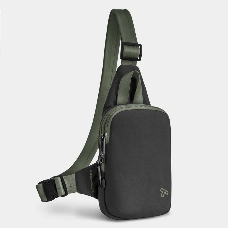 Travelon Voyages Anti-Theft Compact Sling - Black