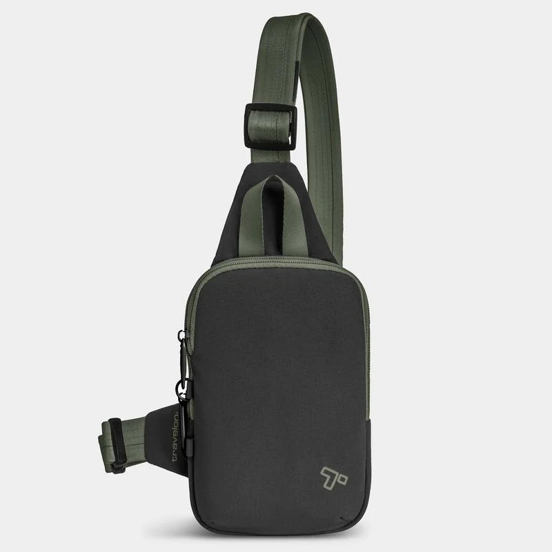 Travelon Voyages Anti-Theft Compact Sling - Black
