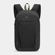 Travelon Voyages Anti-Theft Small Backpack with XL Water Bottle Pocket - Black