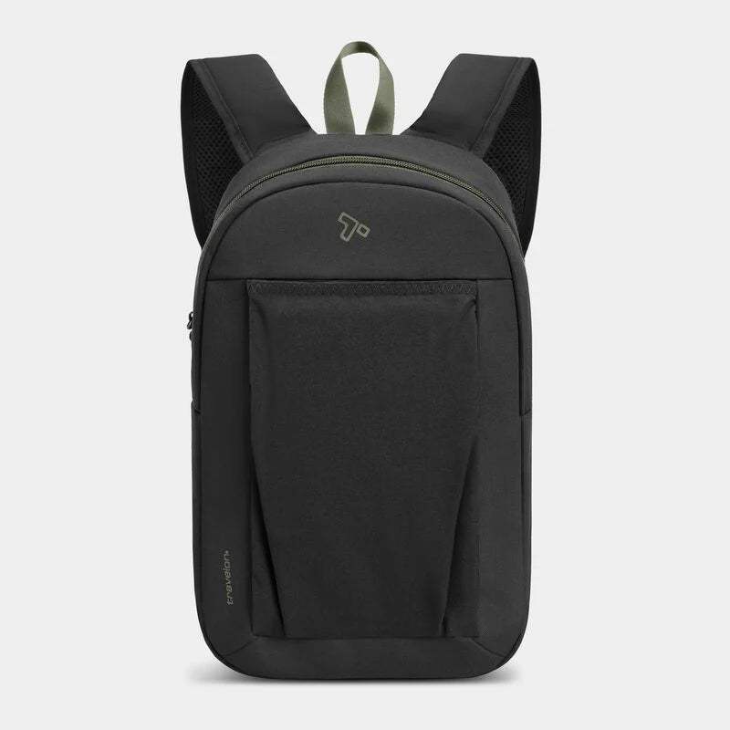 Travelon Voyages Anti-Theft Small Backpack with XL Water Bottle Pocket - Black