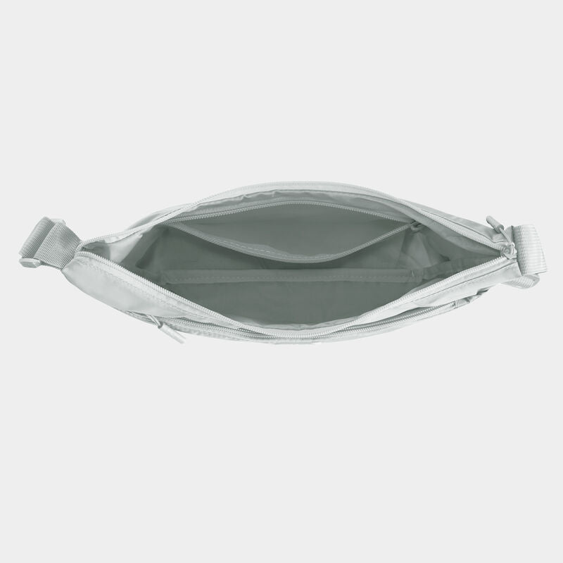 Travelon Slouchy Crossbody - Platinum