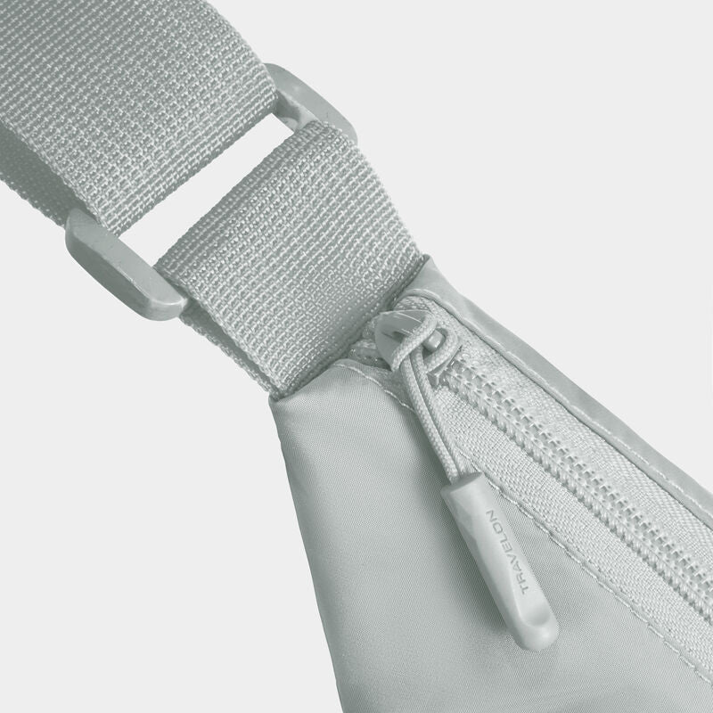 Travelon Slouchy Crossbody - Platinum