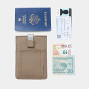 Travelon RFID Blocking Pull-Up Passport Holder - Sable