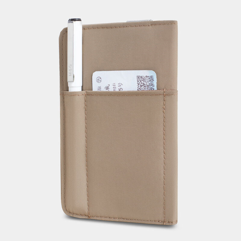 Travelon RFID Blocking Flap Closure Passport Case - Sable