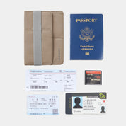 Travelon RFID Blocking Flap Closure Passport Case - Sable