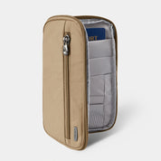 Travelon RFID Blocking Family Passport Wallet - Sable