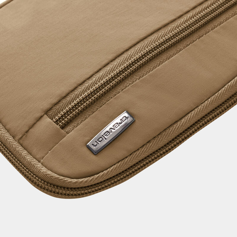 Travelon RFID Blocking Family Passport Wallet - Sable