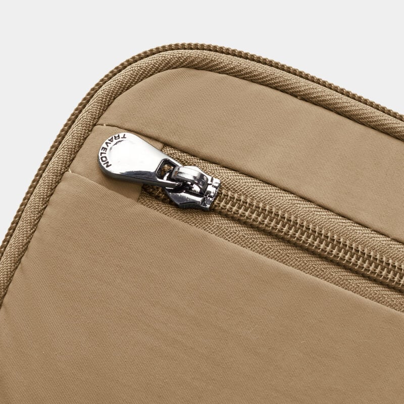 Travelon RFID Blocking Family Passport Wallet - Sable