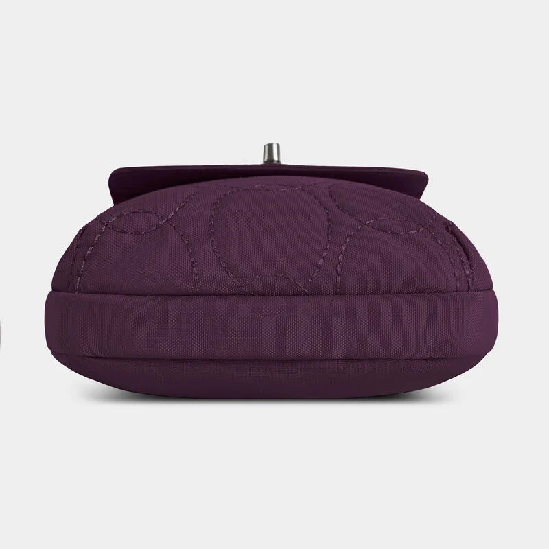 Travelon Runways Anti-Theft Slim Asymmetric Crossbody - Plum