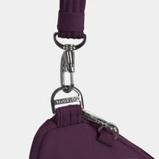 Travelon Runways Anti-Theft Slim Asymmetric Crossbody - Plum