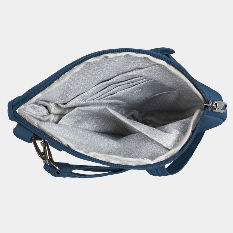 Travelon Runways Anti-Theft Slim Asymmetric Crossbody - Ocean