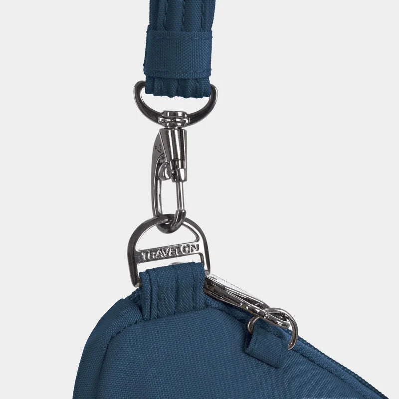 Travelon Runways Anti-Theft Slim Asymmetric Crossbody - Ocean