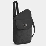 Travelon Runways Anti-Theft Slim Asymmetric Crossbody - Black