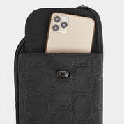 Travelon Runways Anti-Theft Slim Asymmetric Crossbody - Black