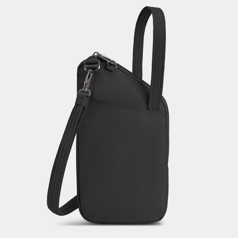 Travelon Runways Anti-Theft Slim Asymmetric Crossbody - Black