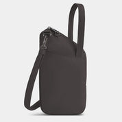 Travelon Runways Anti-Theft Slim Asymmetric Crossbody - Smoke